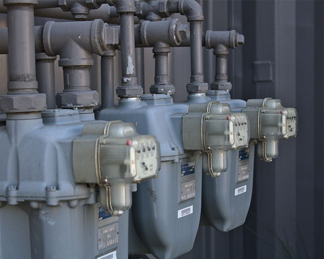 Layar Akses Sistem Gas