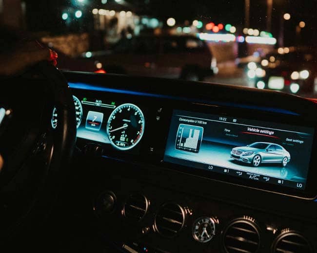 自動車およびナビゲーションシステム用ミニLED